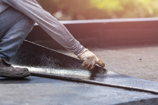 Professional Crawl Space Encapsulation technician working in Litchfield, IL